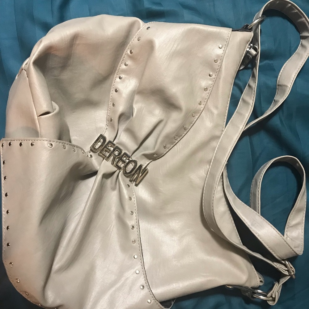 DEREON Gray crossbody purse